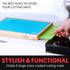 Ginsu Bamboo Cutting Board Set with 6 Mats