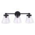 Gleam Modern 3-Light Dimmable Vanity Light
