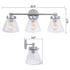 Gleam Modern 3-Light Dimmable Vanity Light