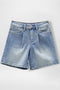 Girls Front Pleat Jort