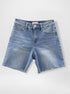 Girls Raw Hem Jort
