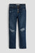 Girls Selena Dream Button Fly Straight Hybrid Jeans