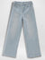 Girls Wide Leg Elastic Back Jeans