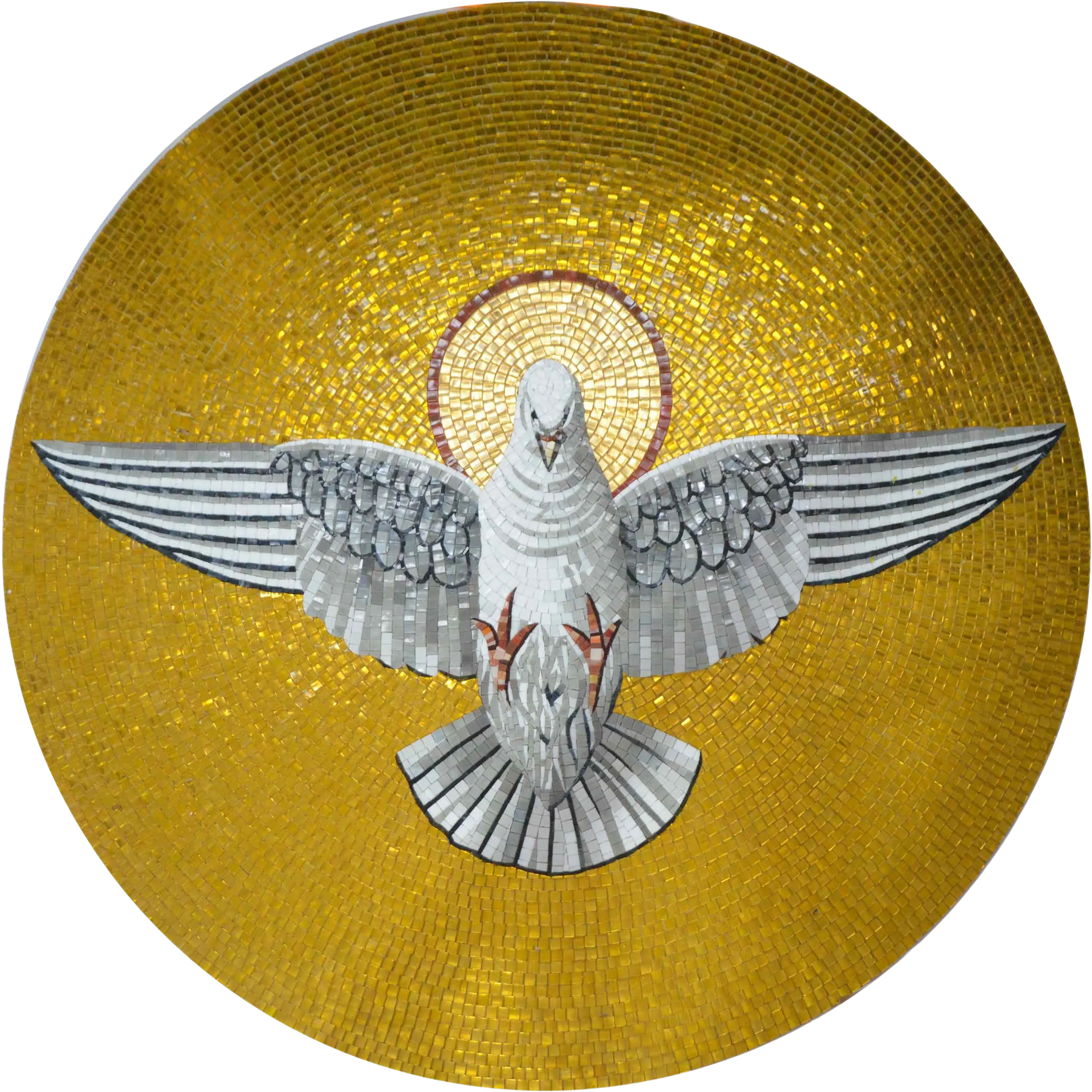Holy Spirit Dove - Religious Glass Mosaic
