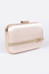 GRAMERCY Satin Frame Clutch | Luxury BYMANYC ® New York Style