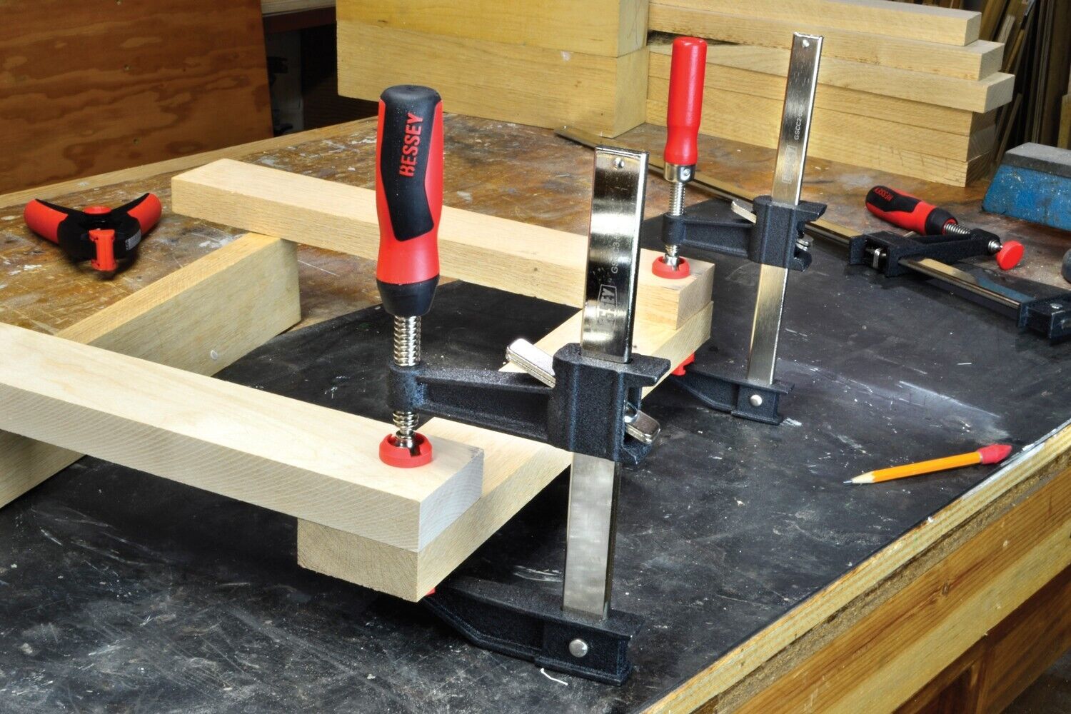 Bessey GSCC+K Clutch Style Bar Clamp 6