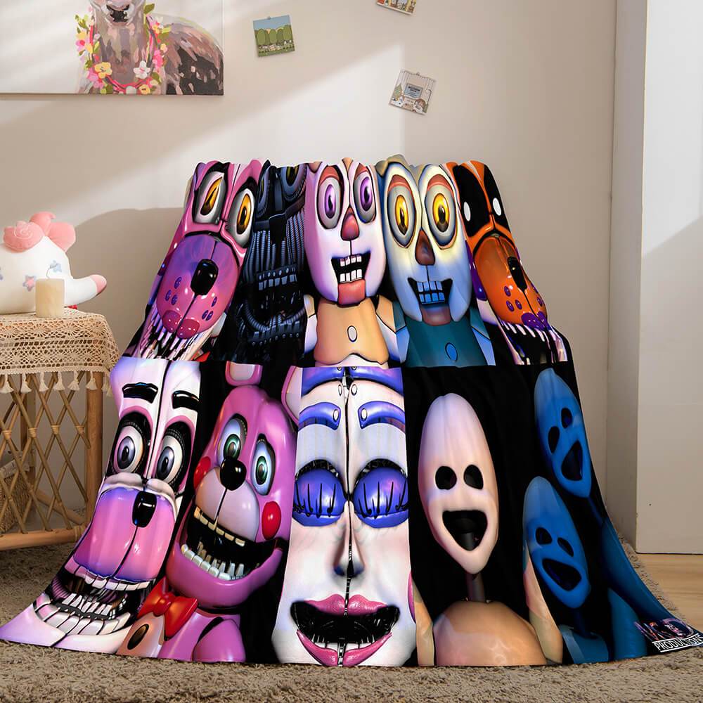 Five Nights at Freddy's Flannel Fleece Blanket