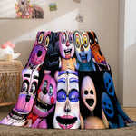 Five Nights at Freddy's Flannel Fleece Blanket