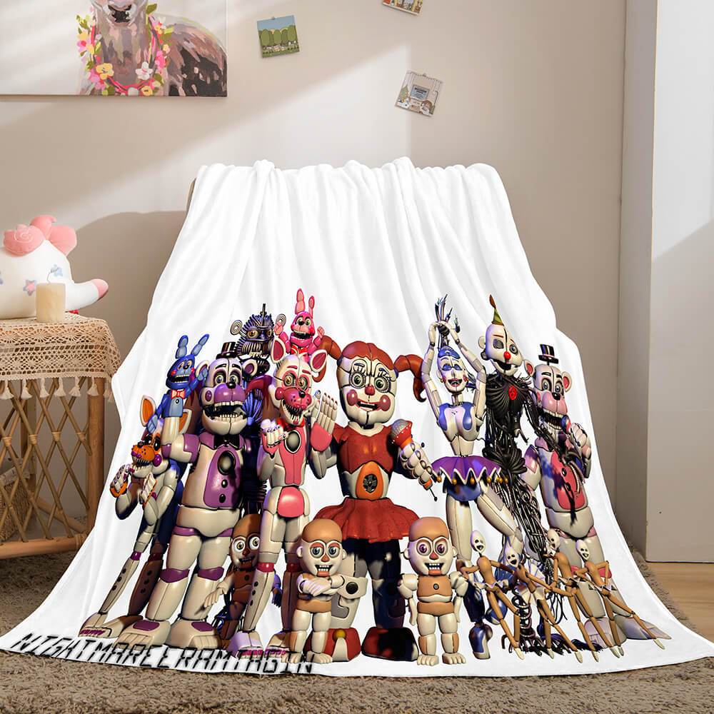 Five Nights at Freddy's Flannel Fleece Blanket
