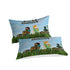 Game Minecraft Pattern Bedding Set Quilt Cover Without Filler