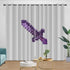 Game Pattern Minecraft Curtains Window Drapes Room Decoration