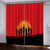 Game Red Dead Pattern Curtains Blackout Window Drapes