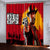 Game Red Dead Pattern Curtains Blackout Window Drapes