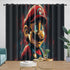 Game Super Mario Curtains Blackout Kids Room Window Drapes