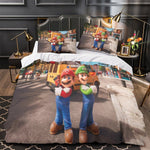 Game Super Mario Duvet Cover Pattern Bedding Set Without Filler