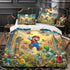 Game Super Mario Duvet Cover Pattern Bedding Set Without Filler