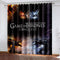 Game of Thrones Curtains Ice and Fire Blackout Window Treatments Drapes