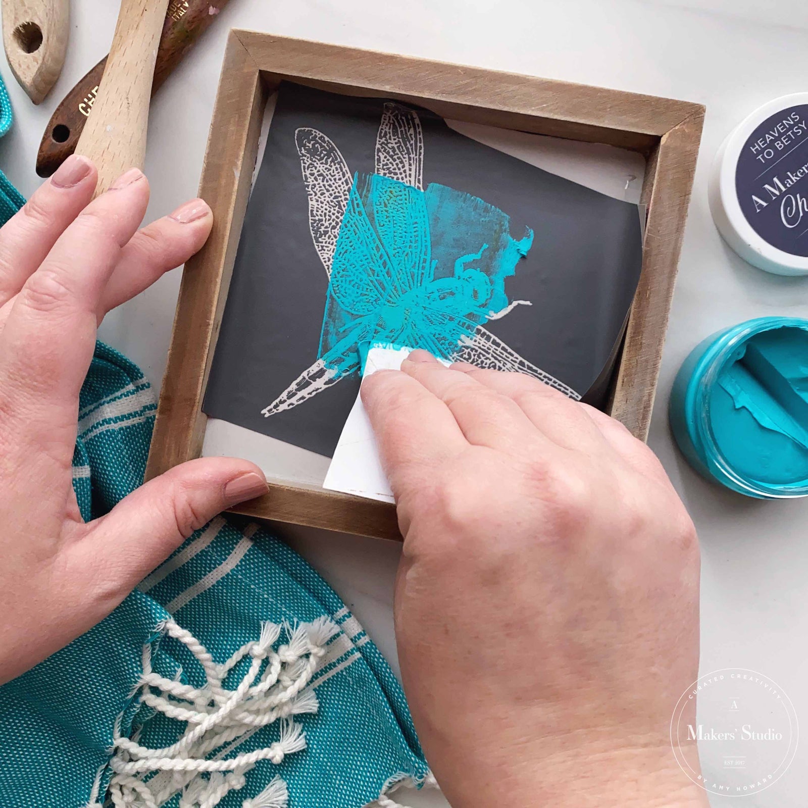 Garden Insects - Mesh Stencil 18x12