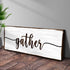 Gather Wall Art Sign II