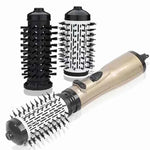 Ionic Rotating Hot Air Brush Hair Styler Dryer with 2 Brush Heads