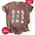 Ghost Reading Comfort Colors Shirt – Spooky Book Lover Halloween Tee
