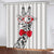 Giraffe Curtains Pattern Blackout Window Drapes