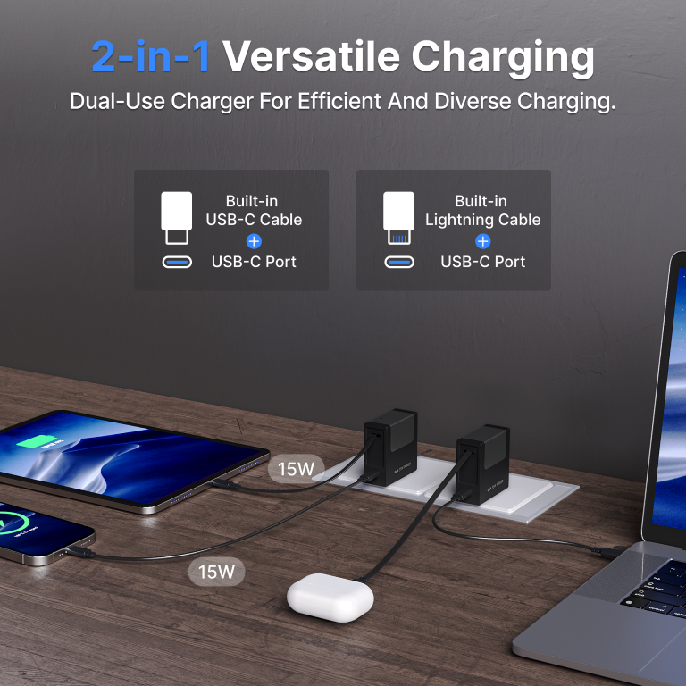 Gitryin Retractable Charger for 3C Devices