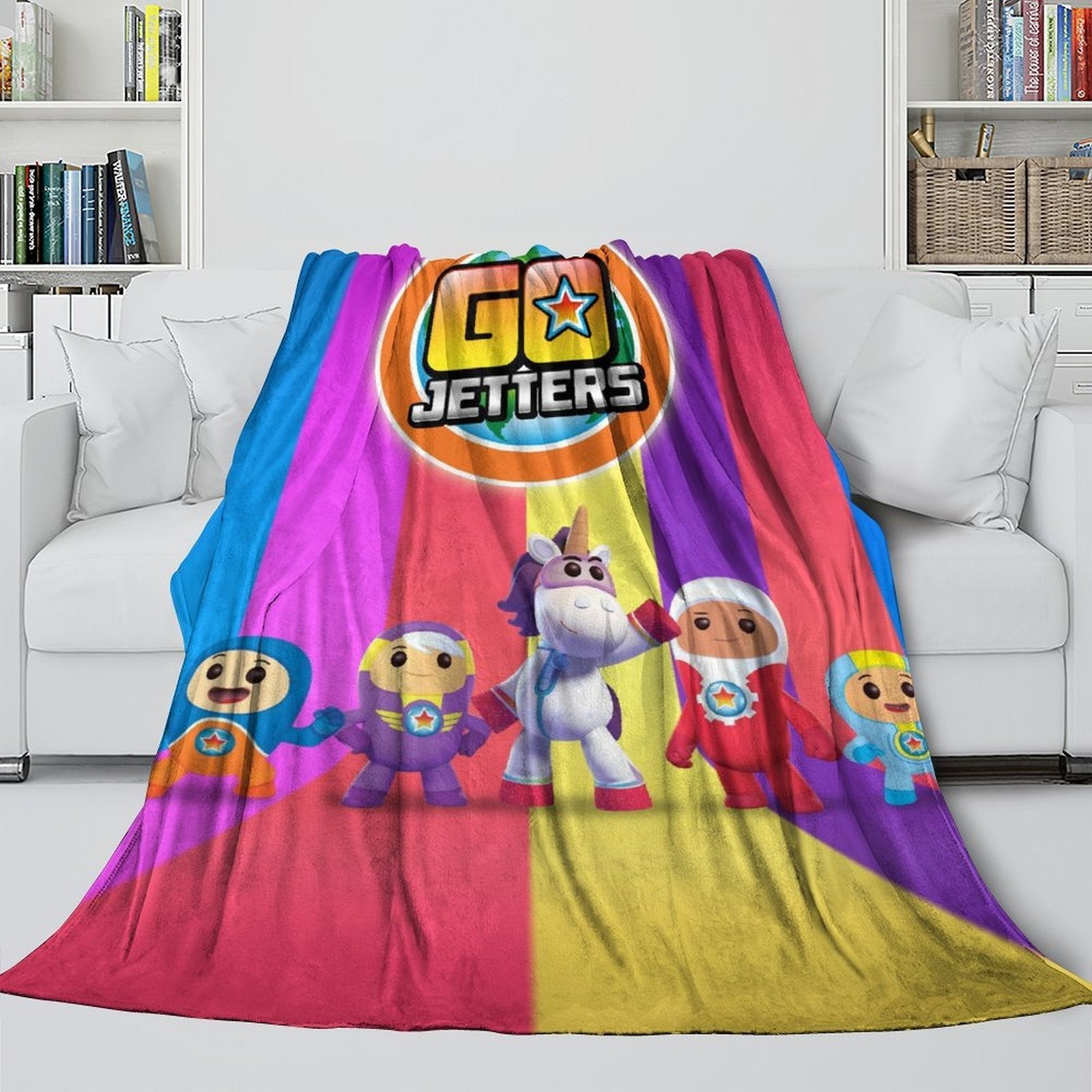 Go Jetters Blanket Flannel Throw Room Decoration