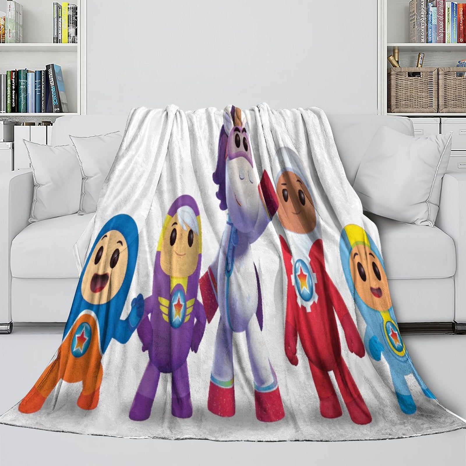 Go Jetters Blanket Flannel Throw Room Decoration