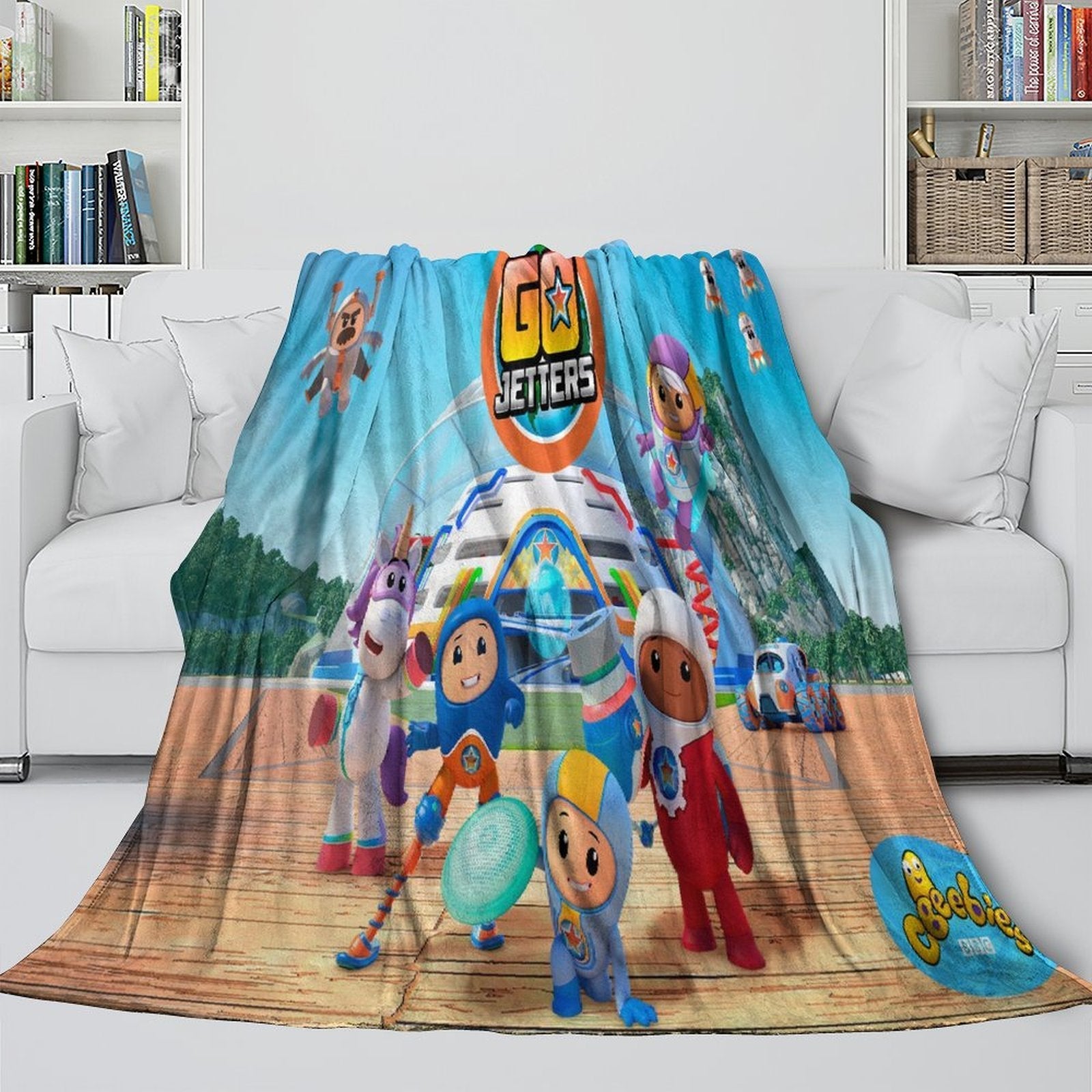 Go Jetters Blanket Flannel Throw Room Decoration