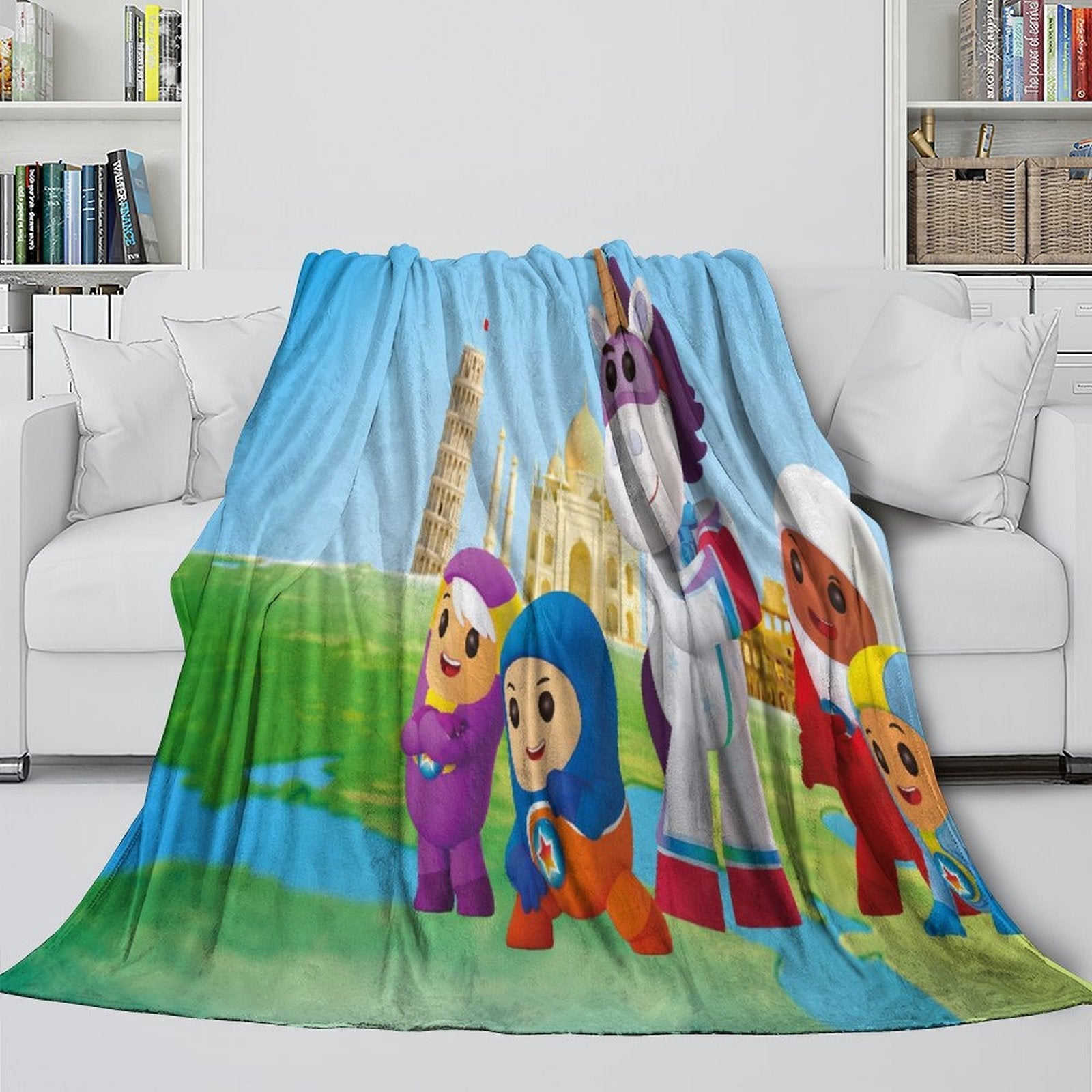 Go Jetters Blanket Flannel Throw Room Decoration