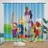 Go Jetters Curtains Pattern Blackout Window Drapes
