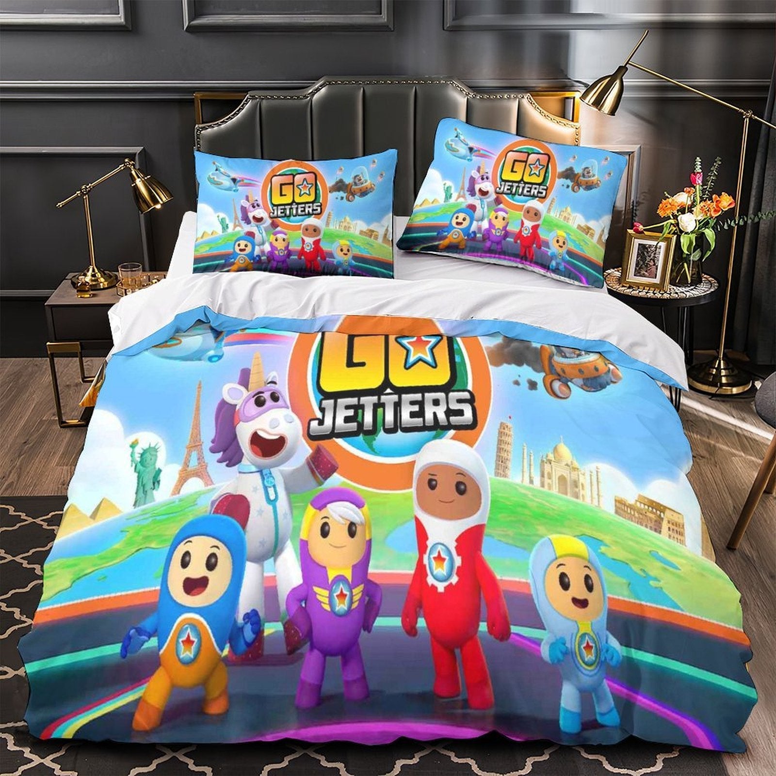 Go Jetters Duvet Cover Bedding Set Without Filler