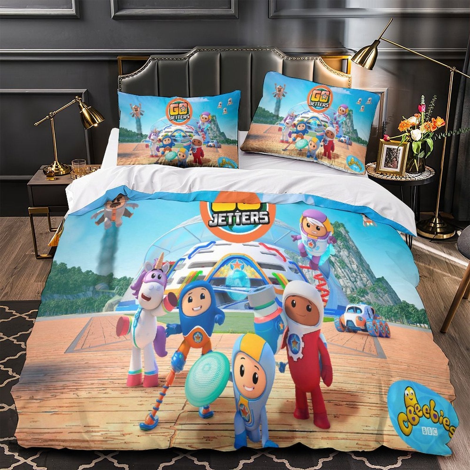 Go Jetters Duvet Cover Bedding Set Without Filler