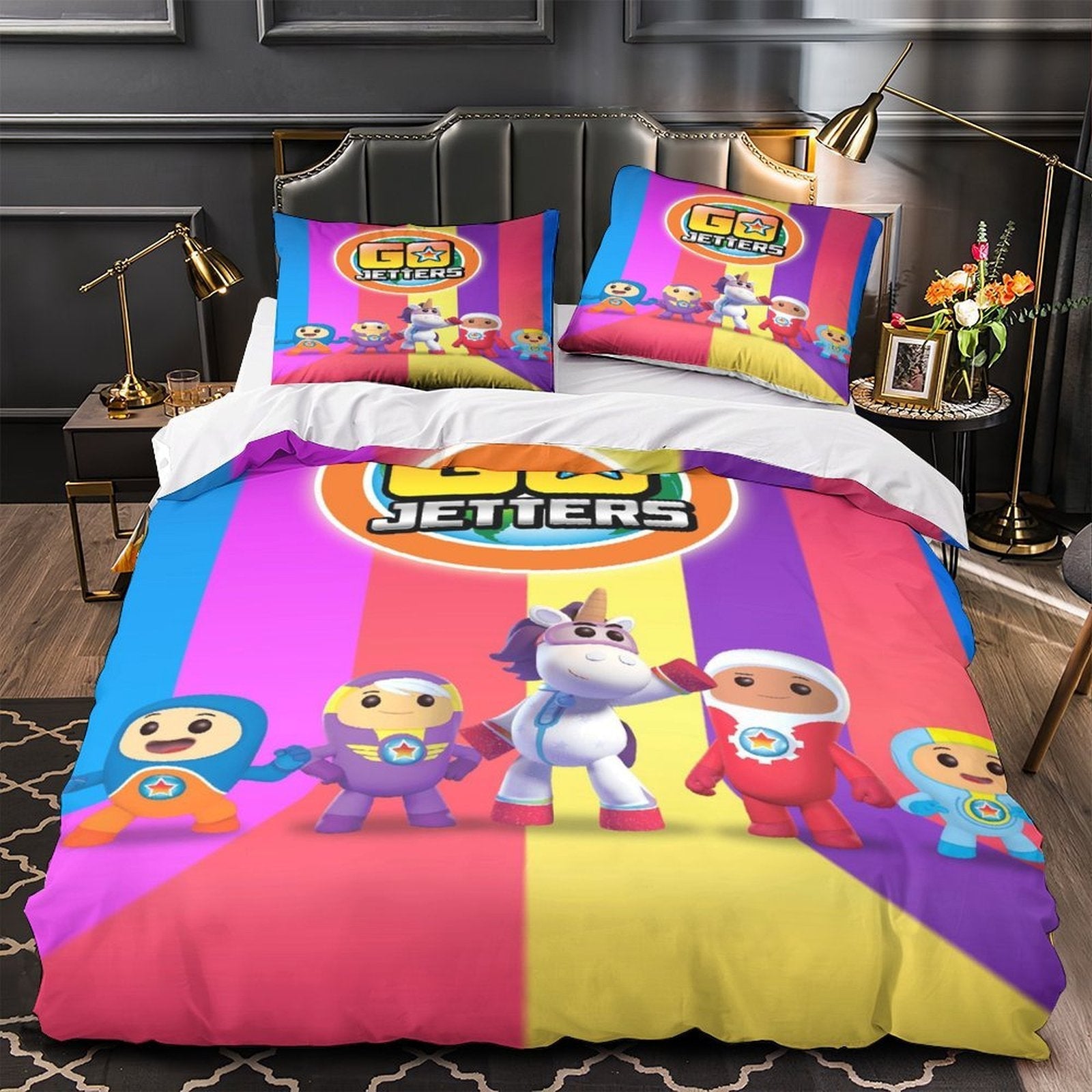 Go Jetters Duvet Cover Bedding Set Without Filler
