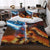Movie Godzilla vs Kong Pattern Bedding Set Quilt Cover Without Filler