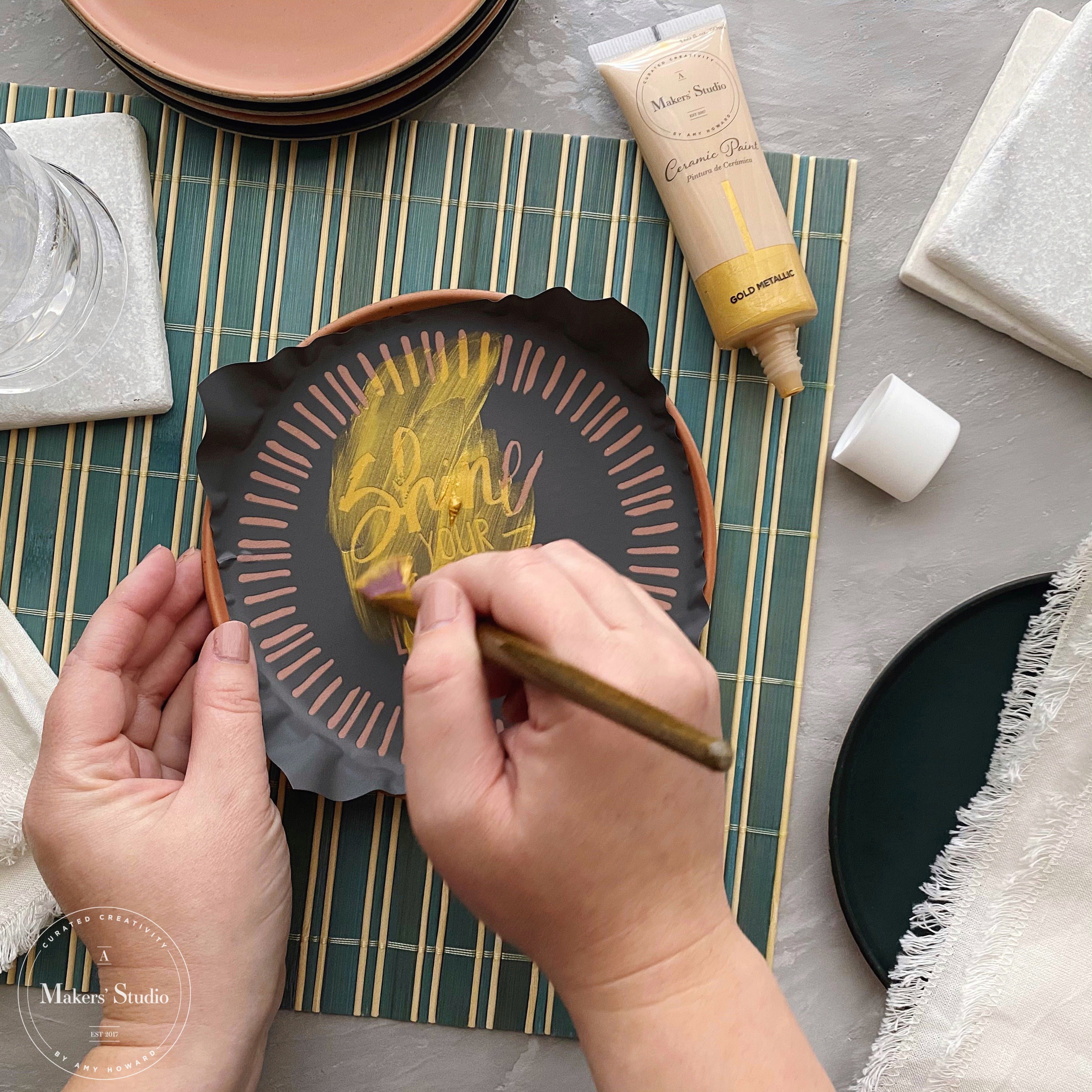 Shine Your Light - Mesh Stencil 12x18