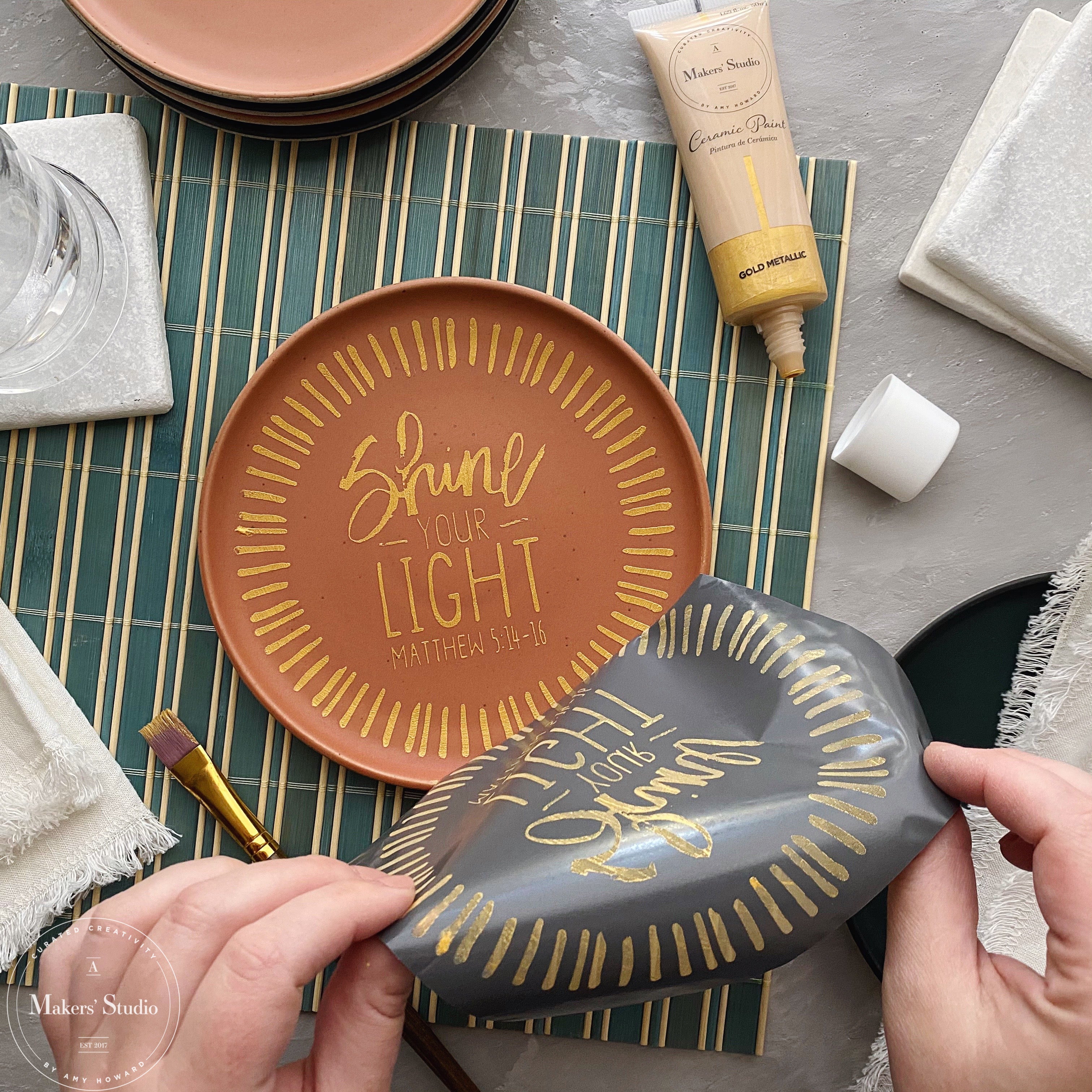 Shine Your Light - Mesh Stencil 12x18