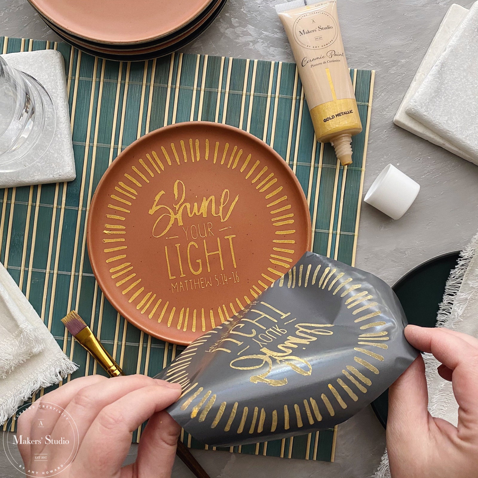 Shine Your Light - Mesh Stencil 12x18