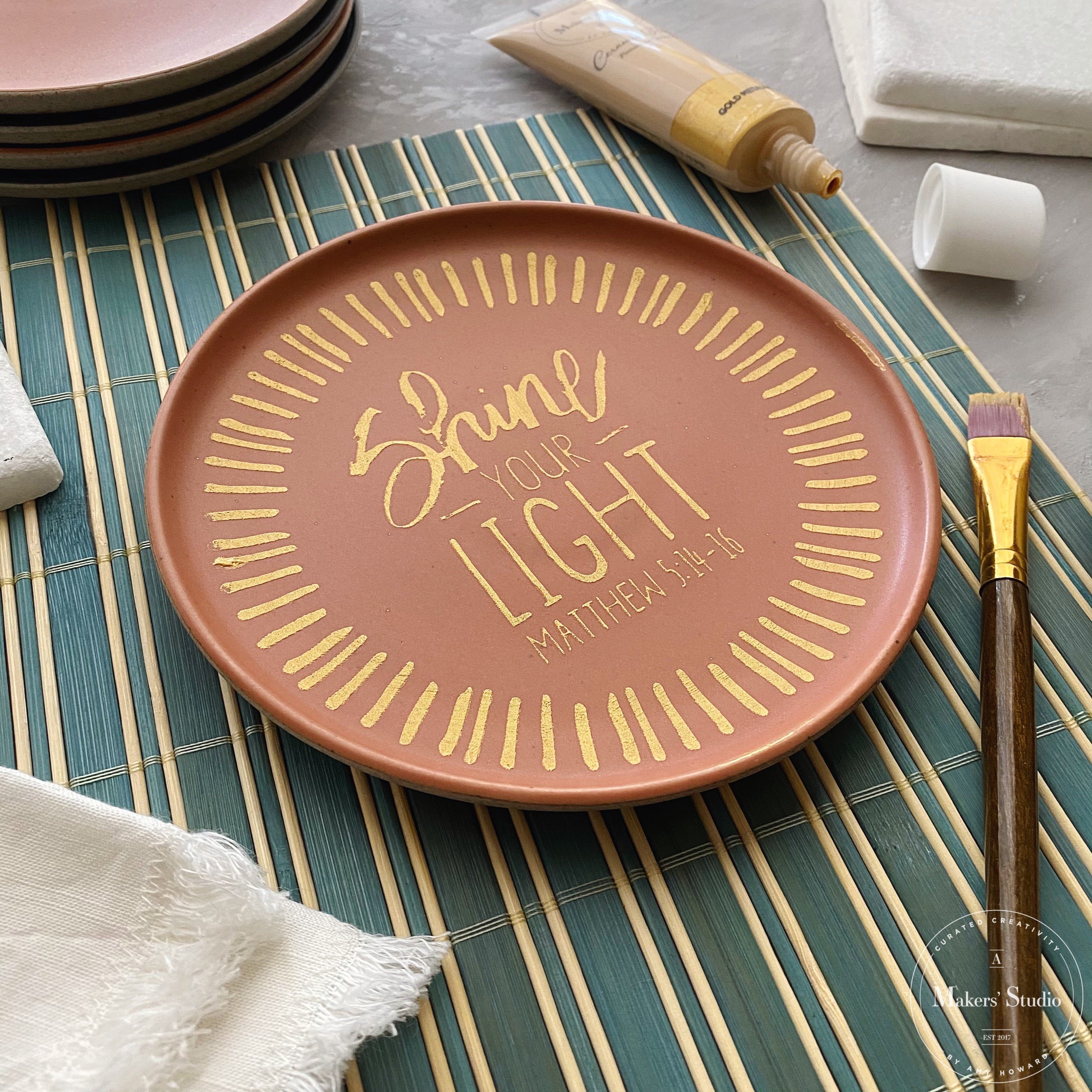 Shine Your Light - Mesh Stencil 12x18