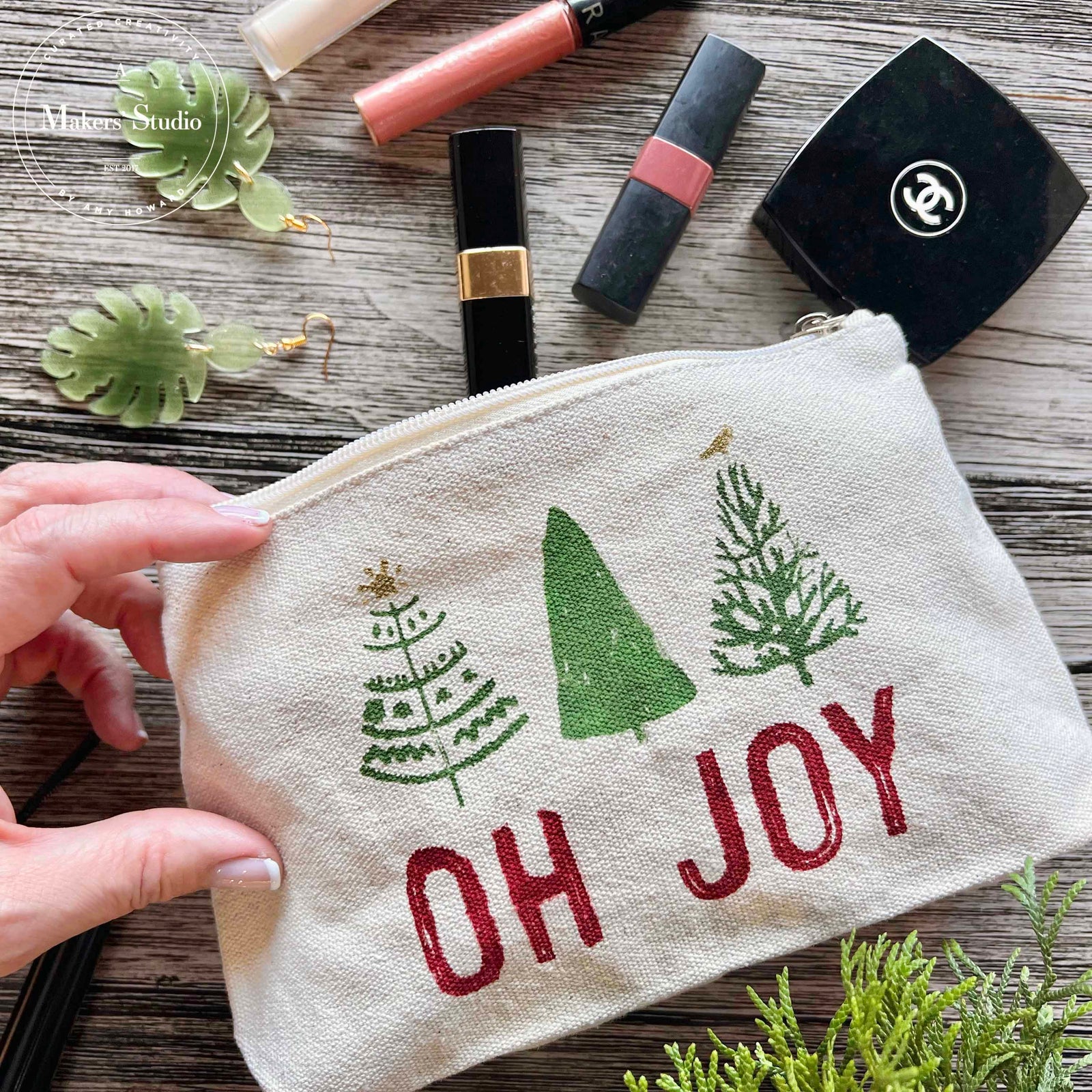 Good Cheer Found Here - Mesh Stencil 8.5x11