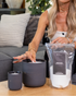 Grande Ceramic Sand Wax Set