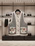 Graphic Reversible Eco-Vest • MADISON New Collection BYMANYC ® New York