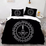 Gravity Falls Bill Cipher Bedding Set Quilt Cover Without Filler
