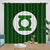 Green Lantern Curtains Pattern Blackout Window Drapes