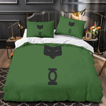 Green Lantern Duvet Cover Bedding Set Without Filler