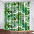 Green Plants Curtains Blackout Window Treatments Drapes for Room Decoration