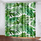 Green Plants Curtains Blackout Window Treatments Drapes for Room Decoration