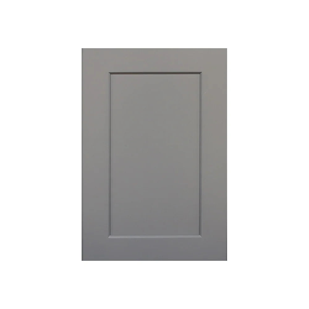 36 Inch Grey Shaker Single Sink Bathroom Vanity with Drawers on the Right