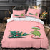 Grinch Duvet Cover Kids Room Bedding Set Without Filler